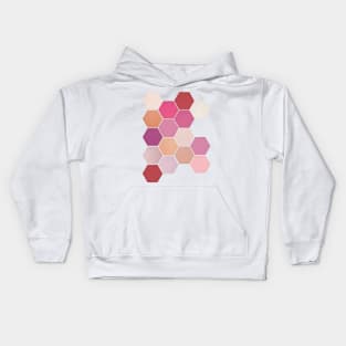 Shades of Pink Kids Hoodie